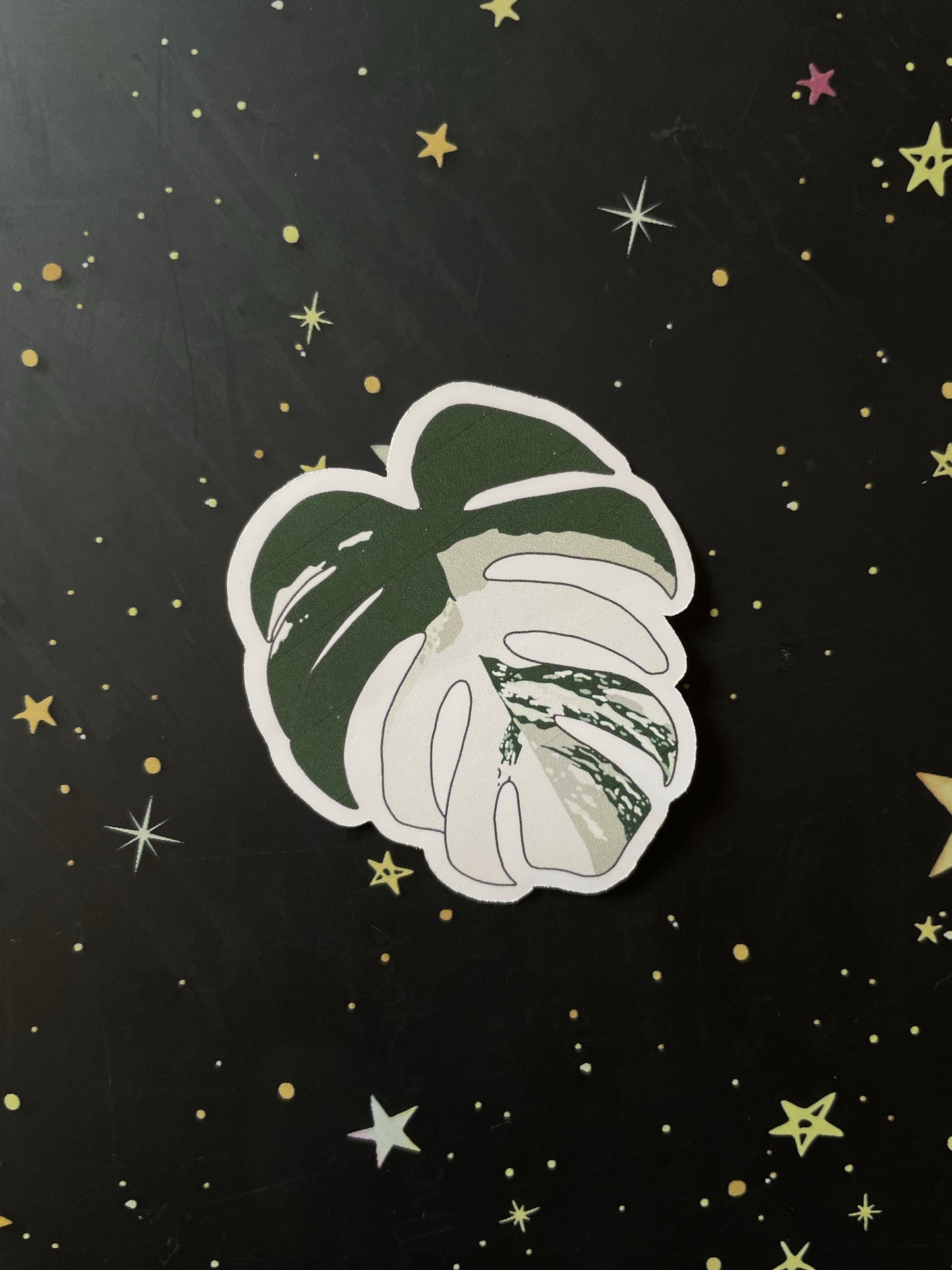 albo monstera sticker