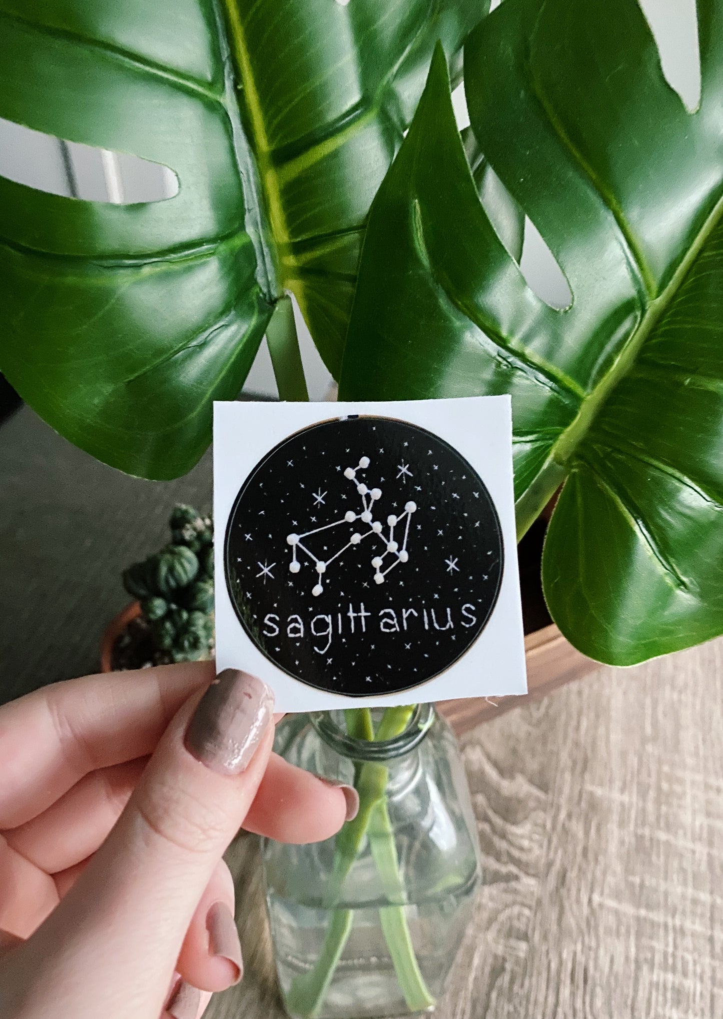 zodiac constellation embroidery sticker