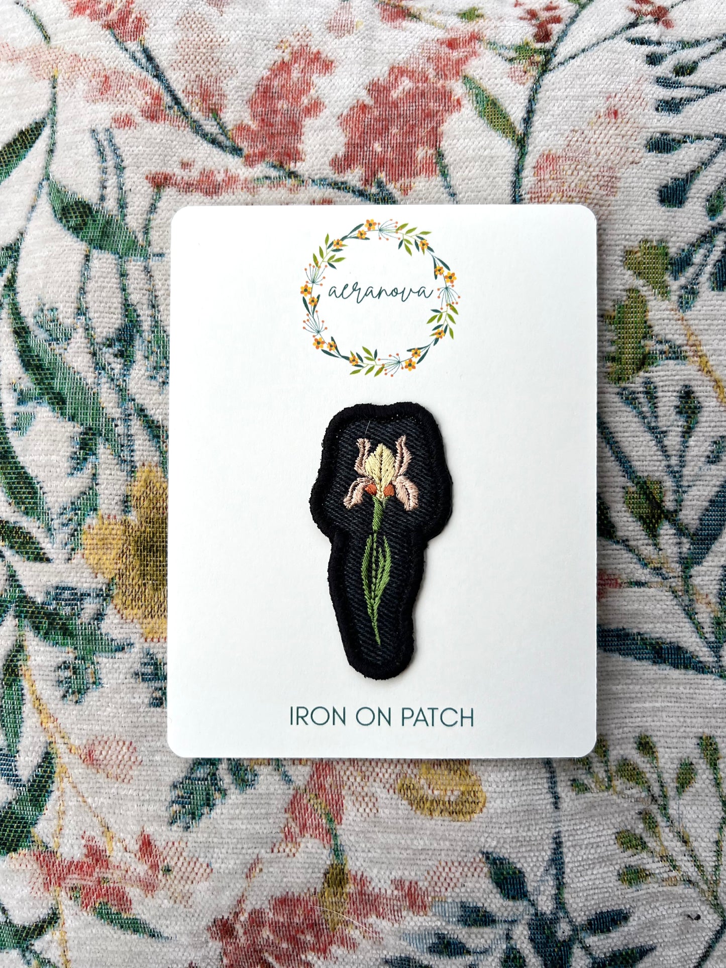 iris upcycled jean patch