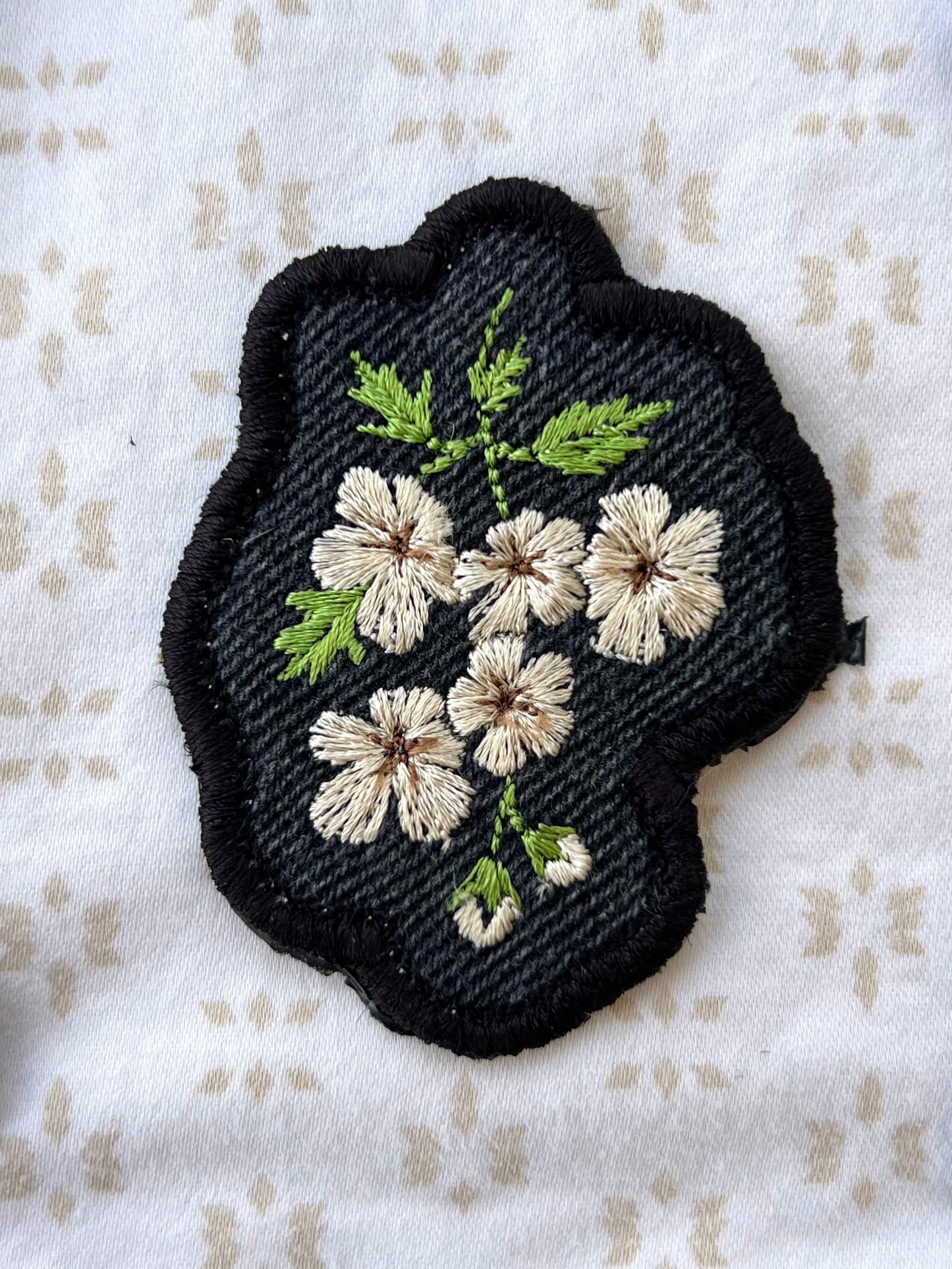 hawthorn upcycled jean patch