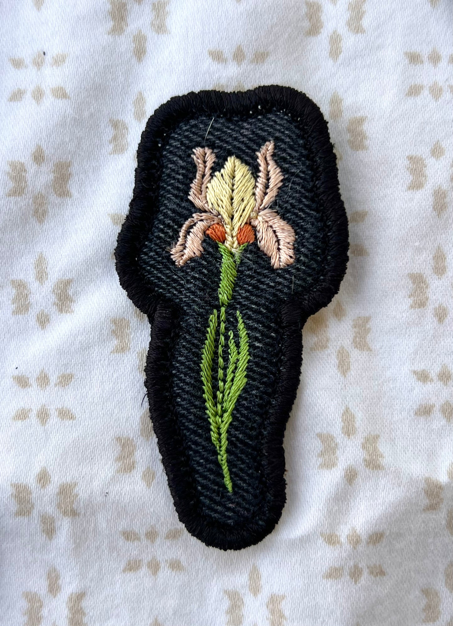 iris upcycled jean patch