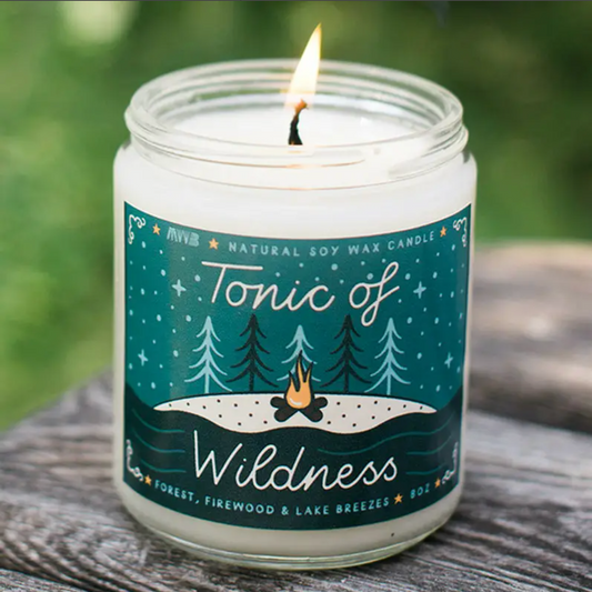 tonic of wildness soy candle