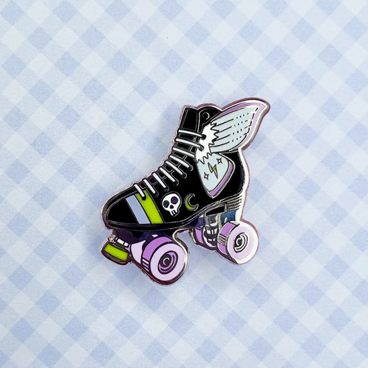 skate enamel pin