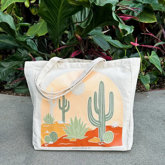 desert arch tote bag