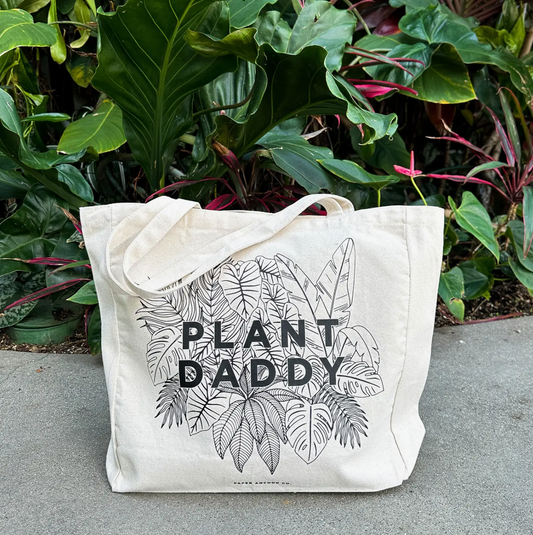 plant daddy tote bag