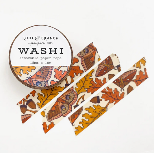 white oak autumn washi tape