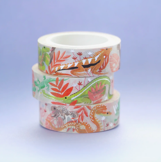 reptile washi tape