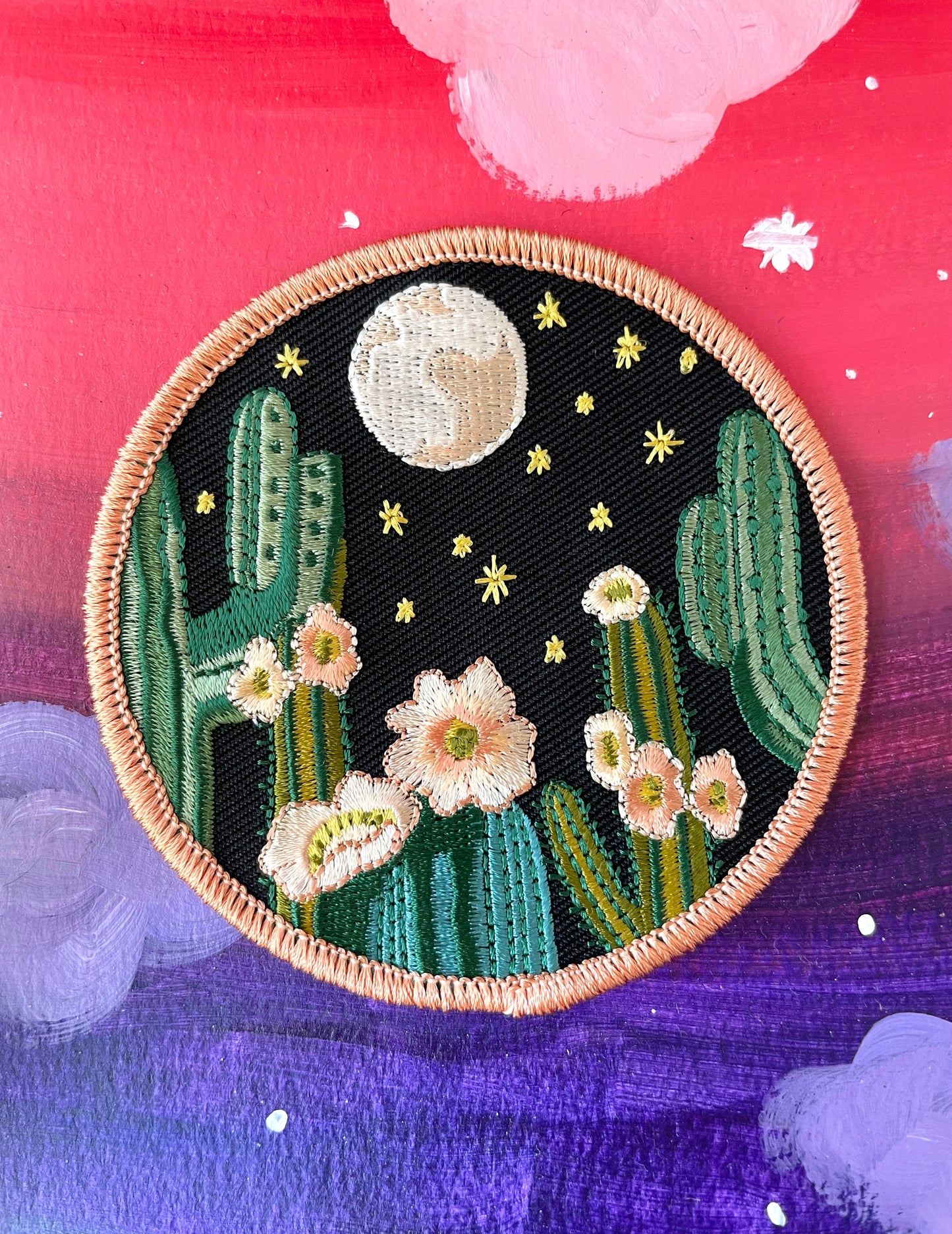 starry night cactus patch