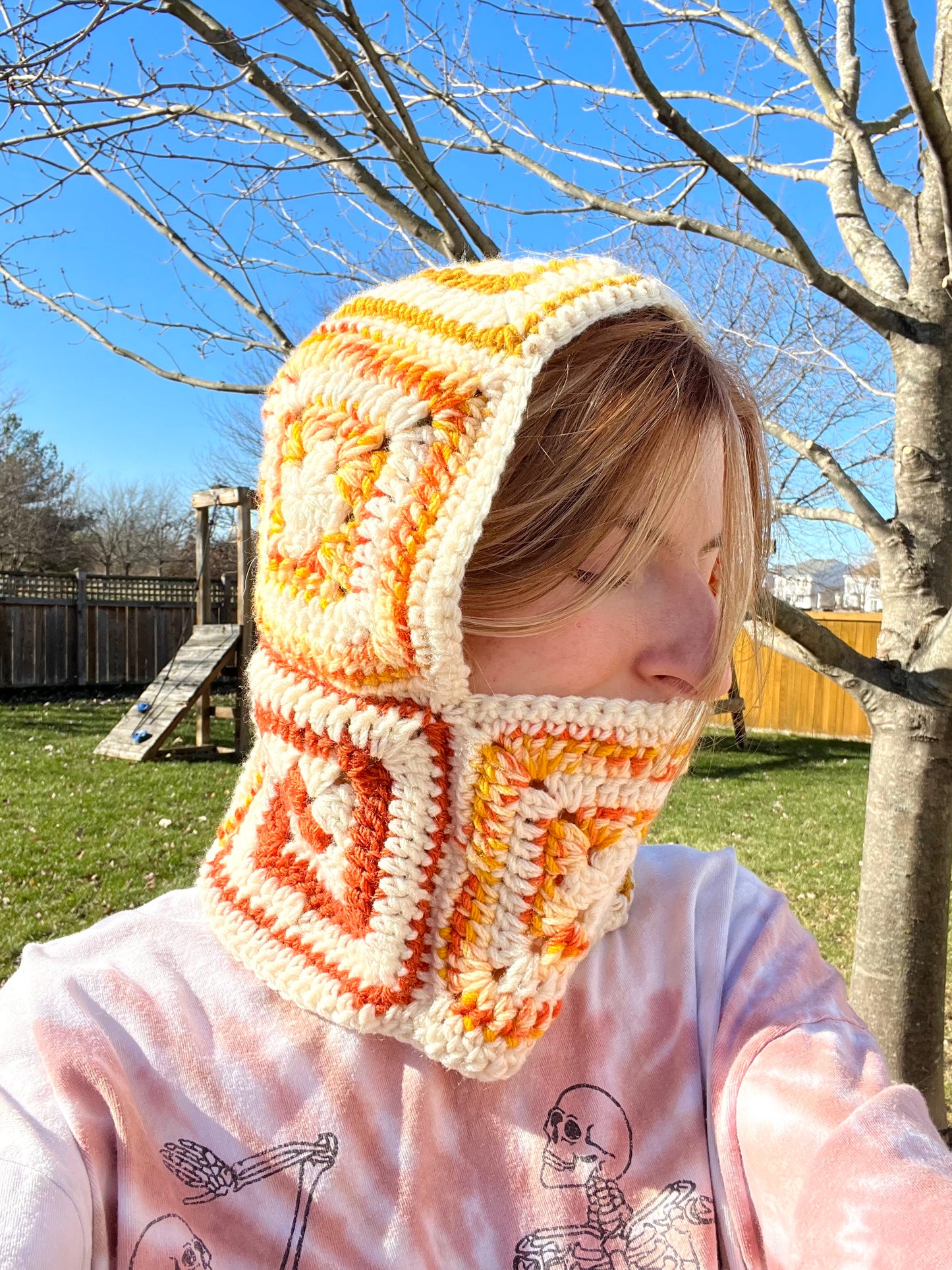 dreamsicle balaclava