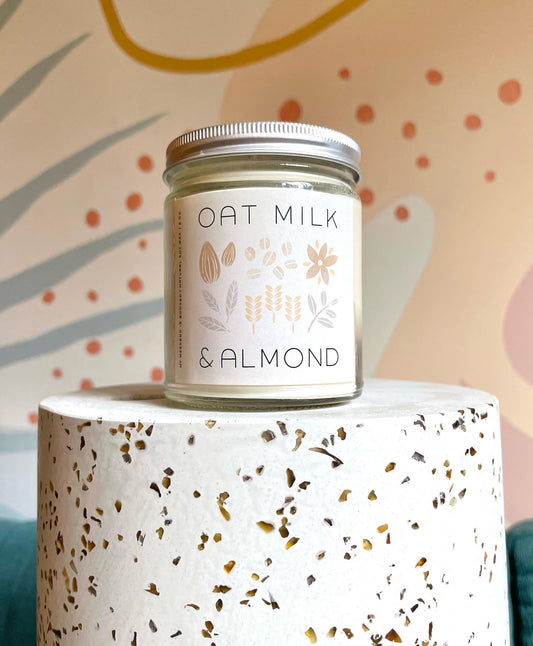 oat milk & almond soy candle