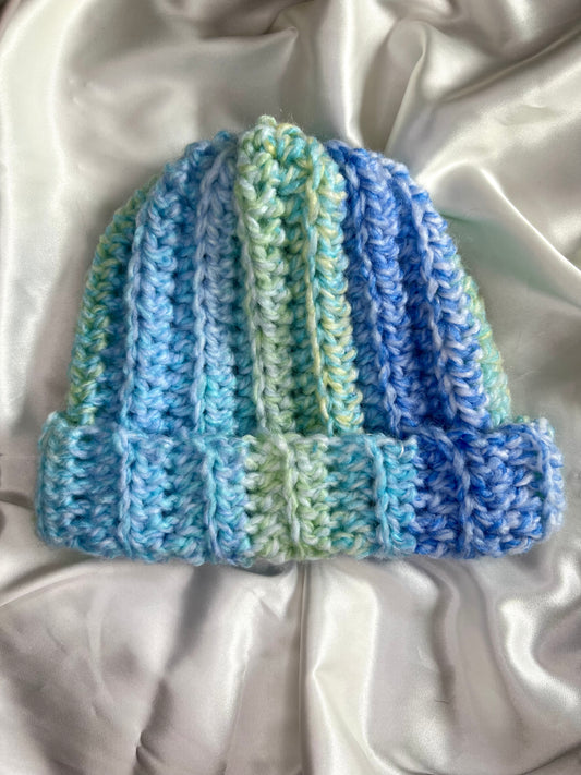 winter blues beanie